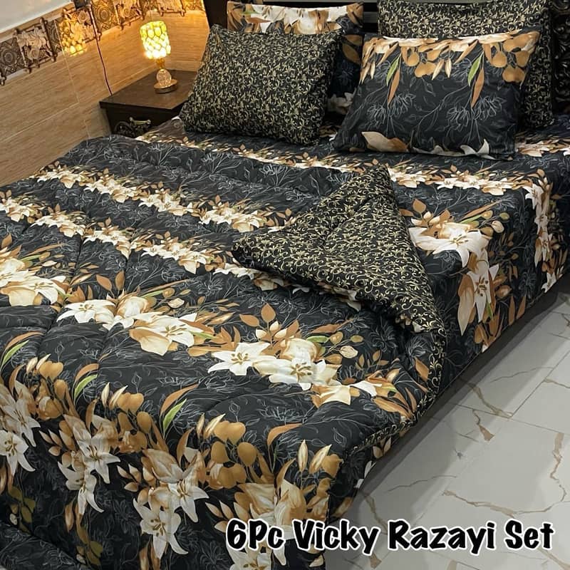 6PC Vicky Razayi Set Winter Collection 2024 13