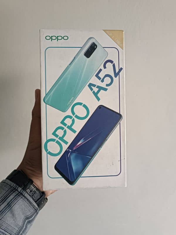 Oppo A 52 4+1/128 (With Box and Charger) 10/10 Condition All Ok 3