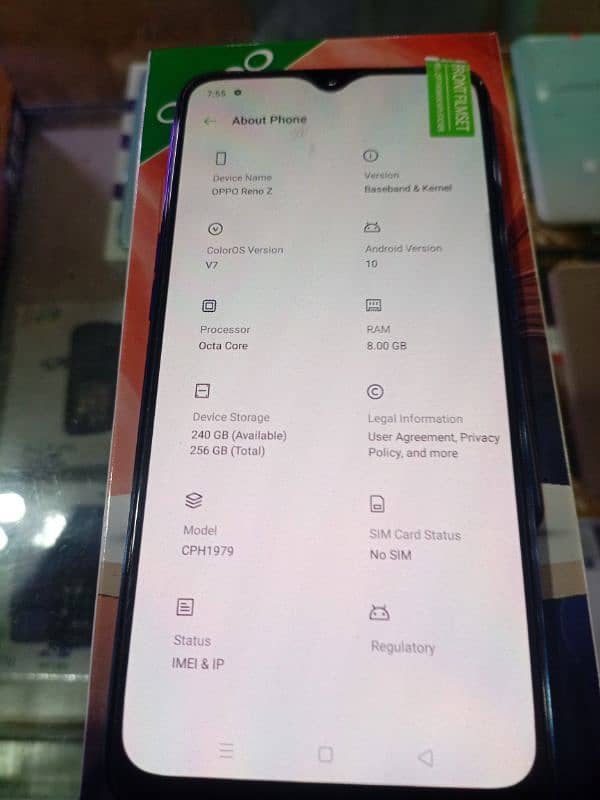 oppo RINO z 10/10 condition 1