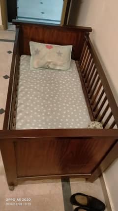 Baby cot in excellent condition for sale. Negotiable