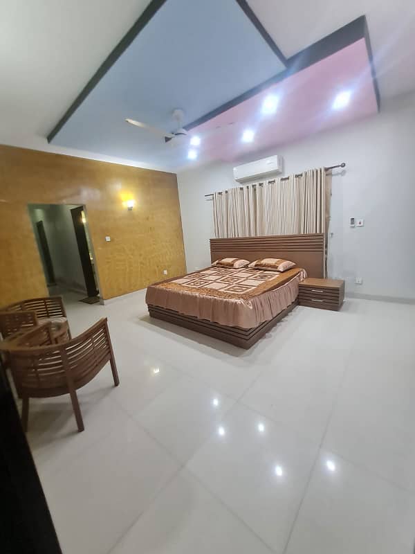 Furnished 3 bedroom Brand new Upper portion available for rent in phase 4 bahria town rawalpindi 8