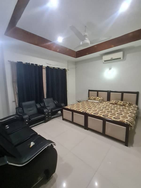 Furnished 3 bedroom Brand new Upper portion available for rent in phase 4 bahria town rawalpindi 9