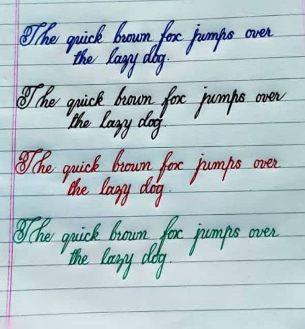 Handwriting assignment work 0