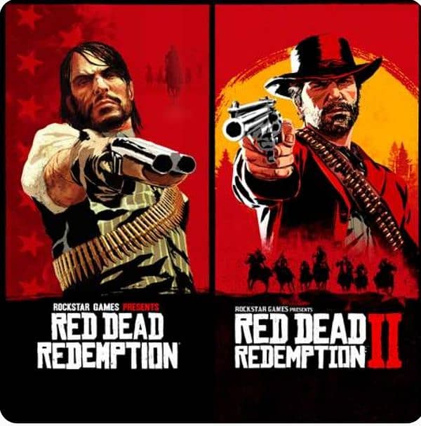 Red Dead Redemption 1 & 2 (Not Disc) for Xbox 0