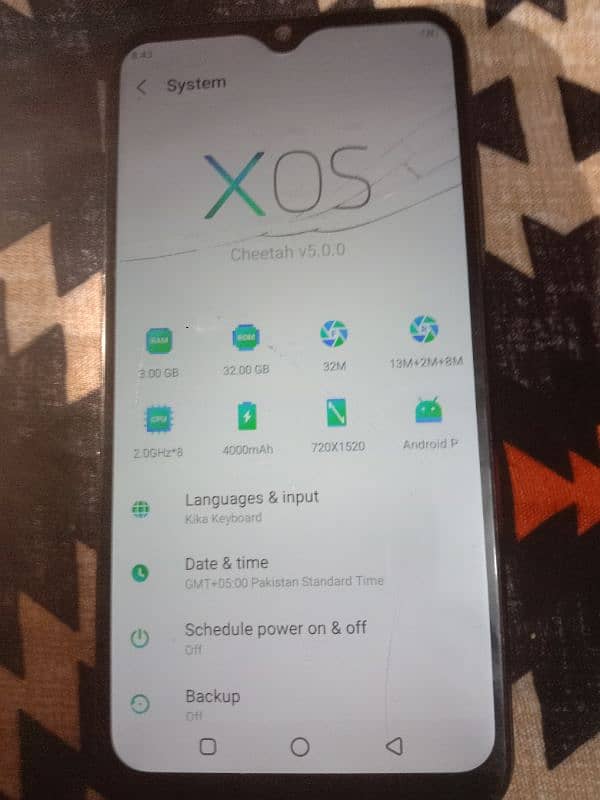 infinix S4 for urgent sale 3