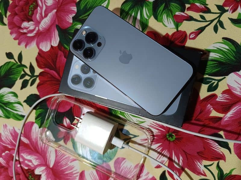 apple iphone 13pro 128 GB PTA approved officially full acc. . waranty ma 0