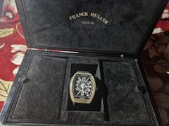 Franck Muller  V45 Vanguard Classical Rose Gold Full Diamond