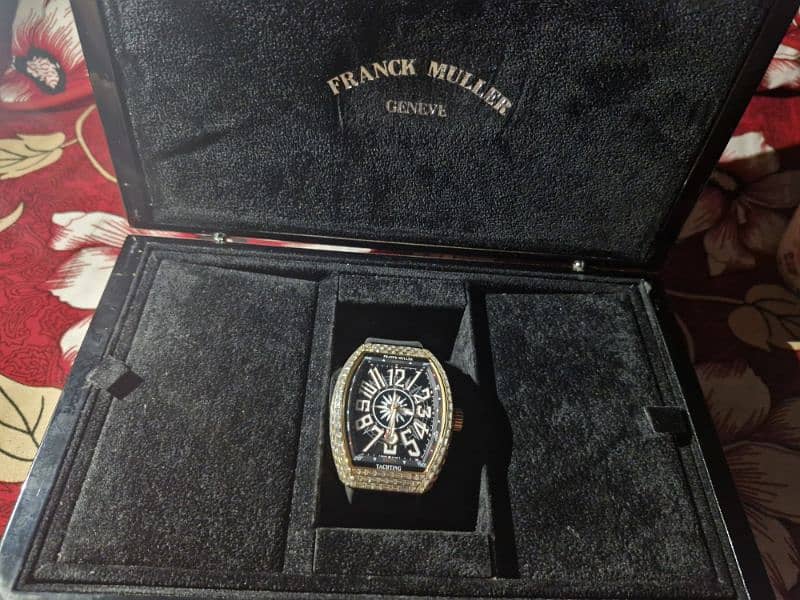 Franck Muller  V45 Vanguard Classical Rose Gold Full Diamond 0