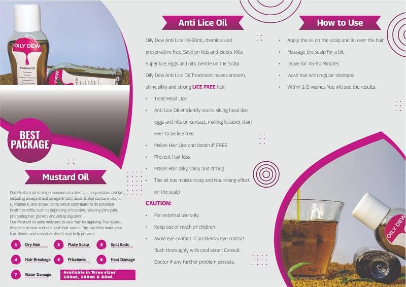 Anti Lice oil 2