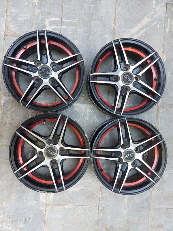 Alto, Wagon R Alloy rims 2