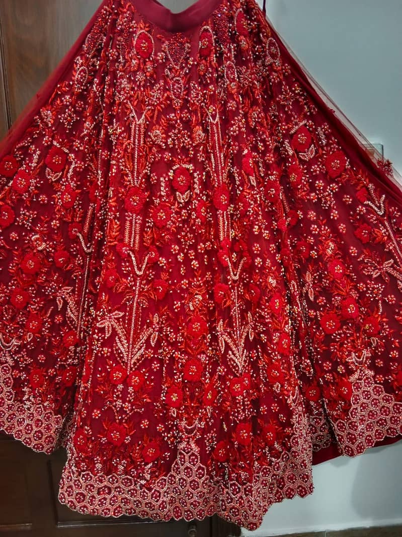 Lehnga Red on Red 0