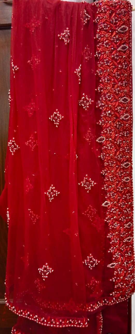 Lehnga Red on Red 1