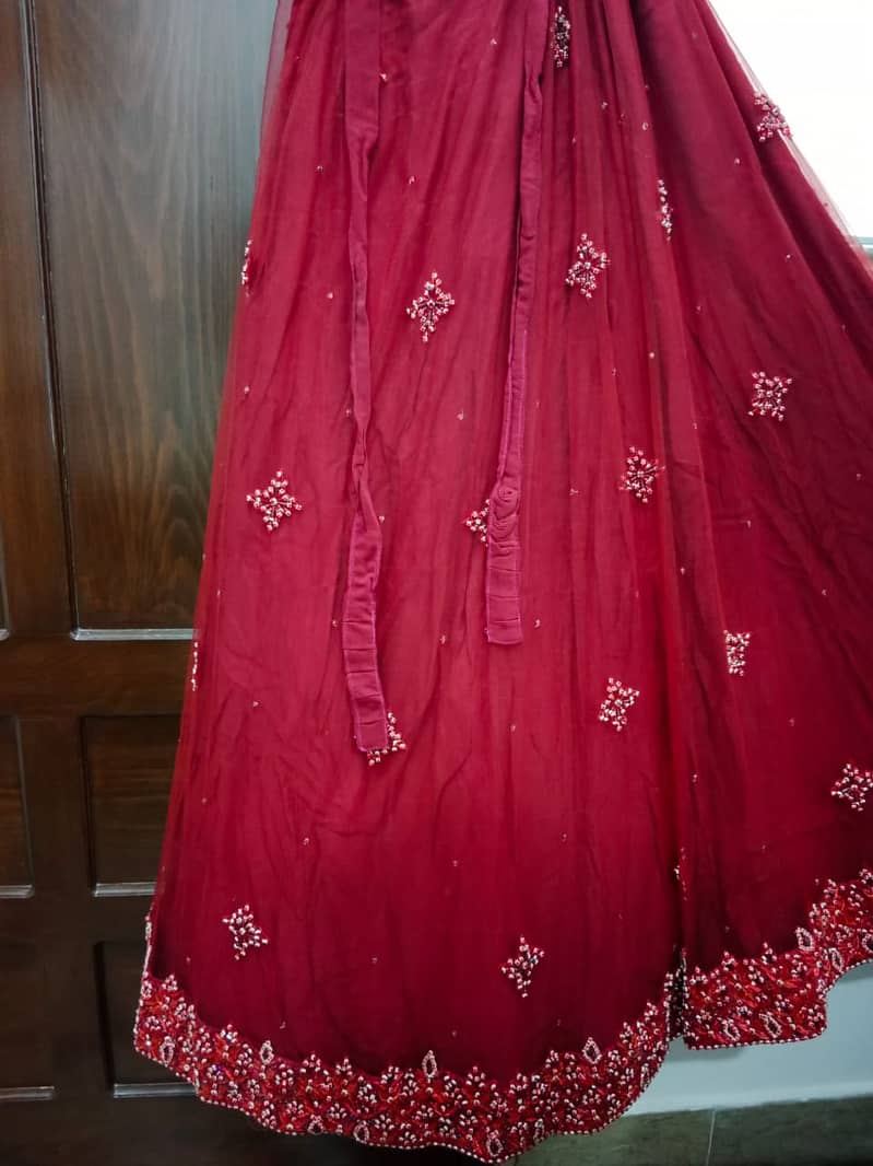 Lehnga Red on Red 3