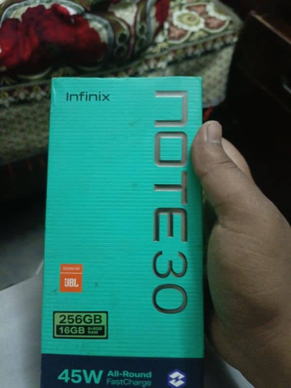 infinix note 30 16/256 alll okk ha 3