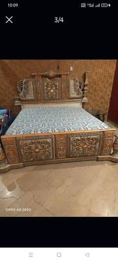 Bed and Dressing table