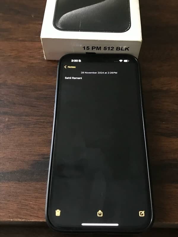 IPhone 15 pro max 512 gb 5