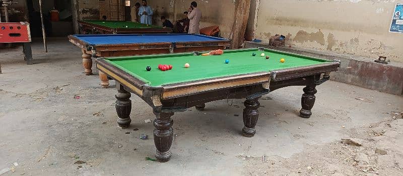 snooker and pool 9 x4'5 0