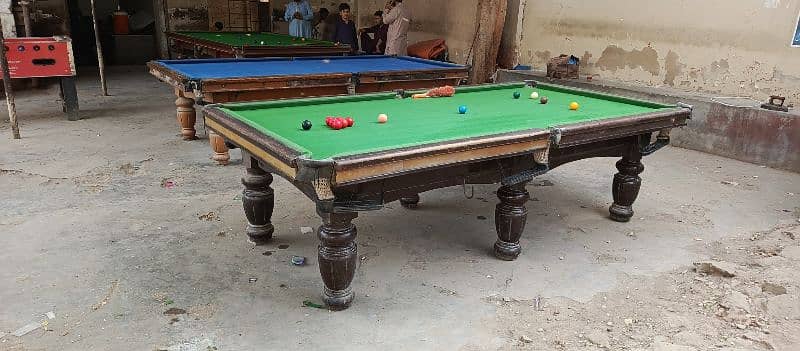 snooker and pool 9 x4'5 1