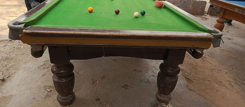 snooker and pool 9 x4'5 3