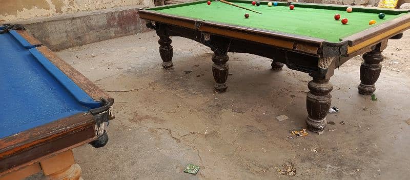 snooker and pool 9 x4'5 4