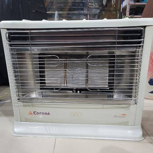 slightly used corona gas heater 0