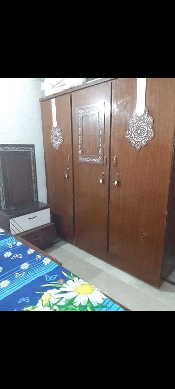 Wooden Bedroom set with mattress for sale 2