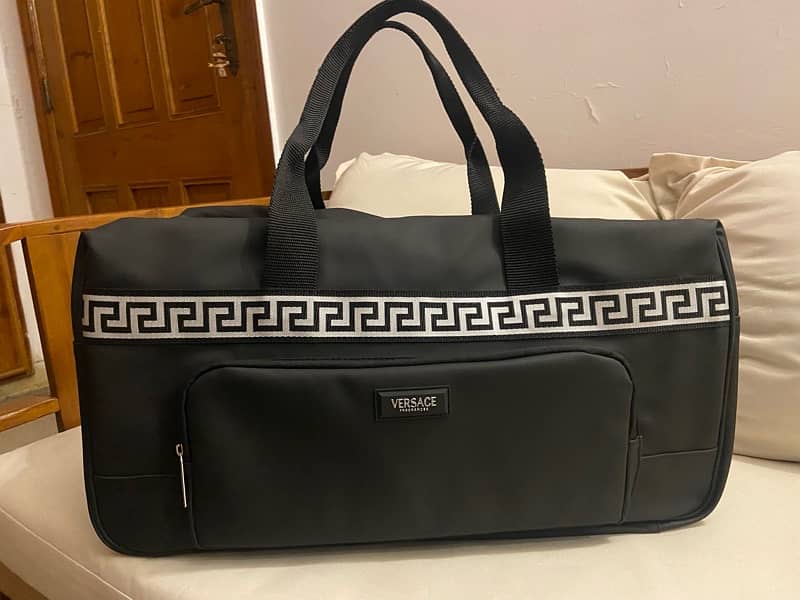 Versace Limited Edition Weekender Duffel Bag 3