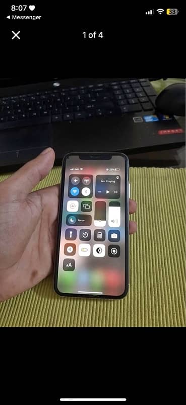 iPhone X OFFICIAL PTA APPROVED WITH BOX GOOD PRICE . . 1