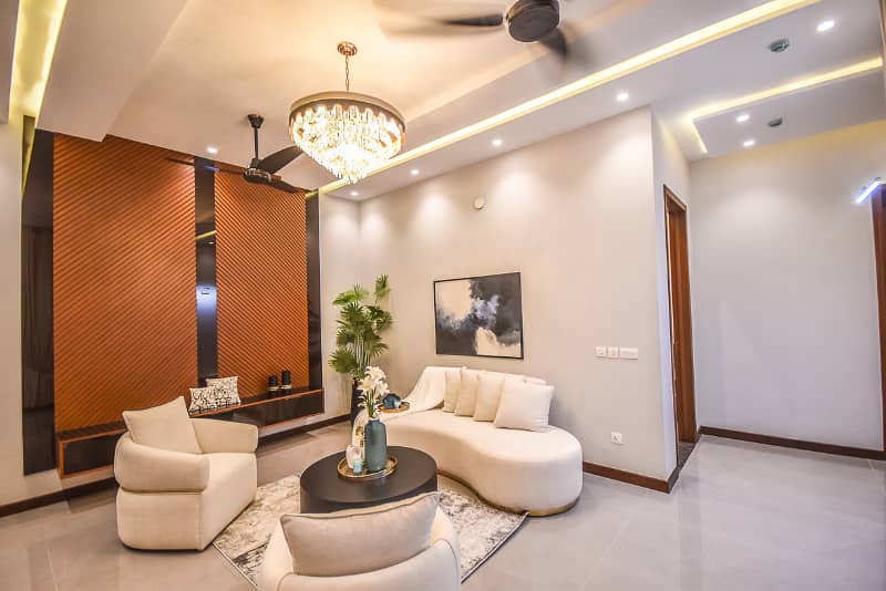 One Kanal Full Furnished Luxury Ultra-Modern Design Most Beautiful Bungalow For Sale At Prime Location Of DHA Phase 6 Near To KFC & Tim Hortons 24