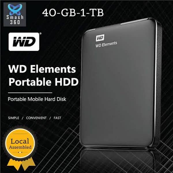 external hard drive 320gb with case 1