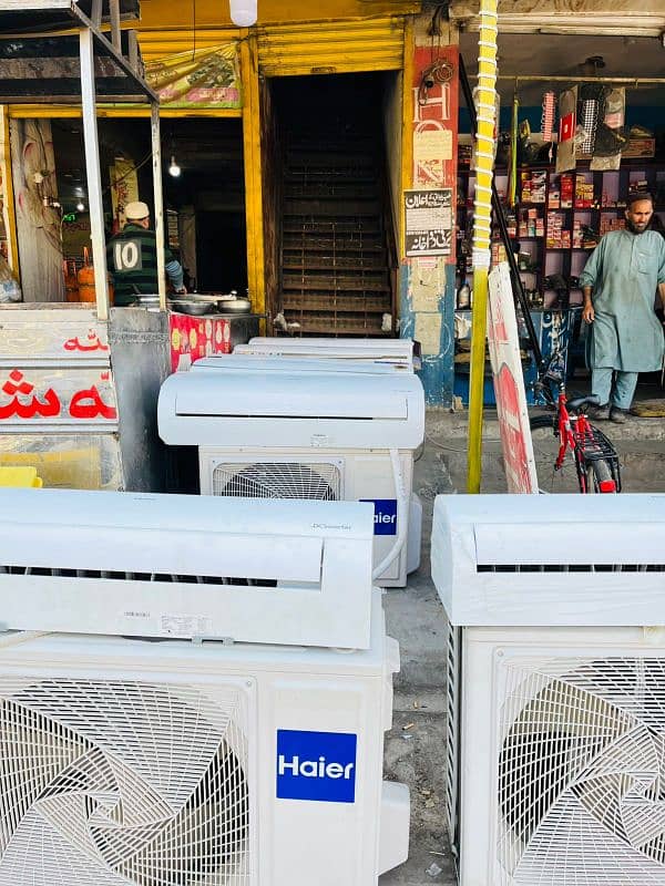 Haier 1.5 ton Split AC Inverter heat and Cool 1