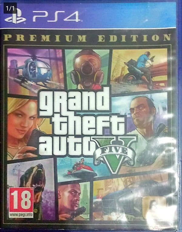 GTAV CD ps 4 0