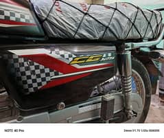 Honda cg 125 new condition hyd registered model 2023 ha 24 ka patta ha