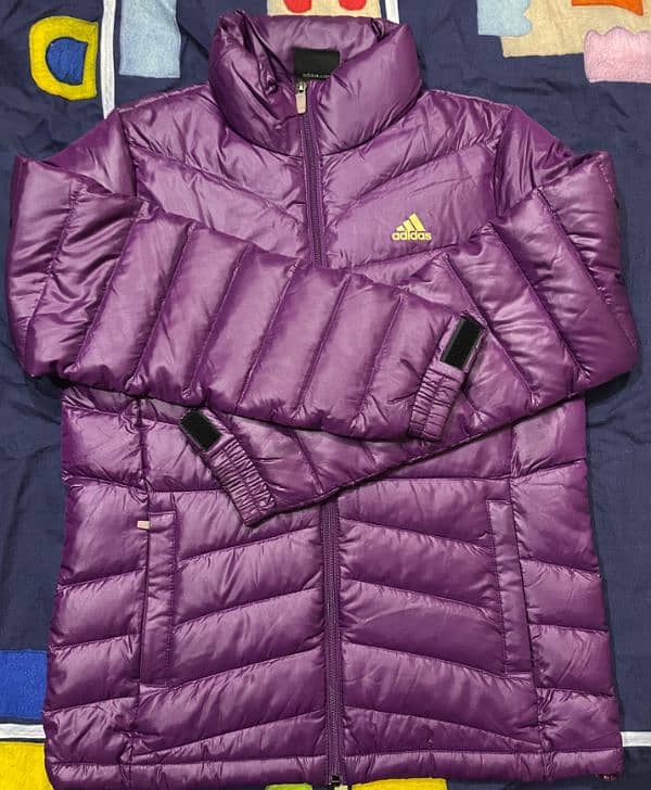 addidas brand parka fetder jekat 0