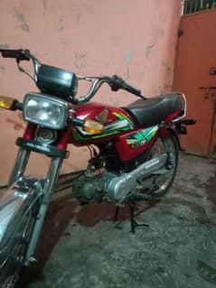 Honda CD 2021 Karachi no 9 month location korangi 6