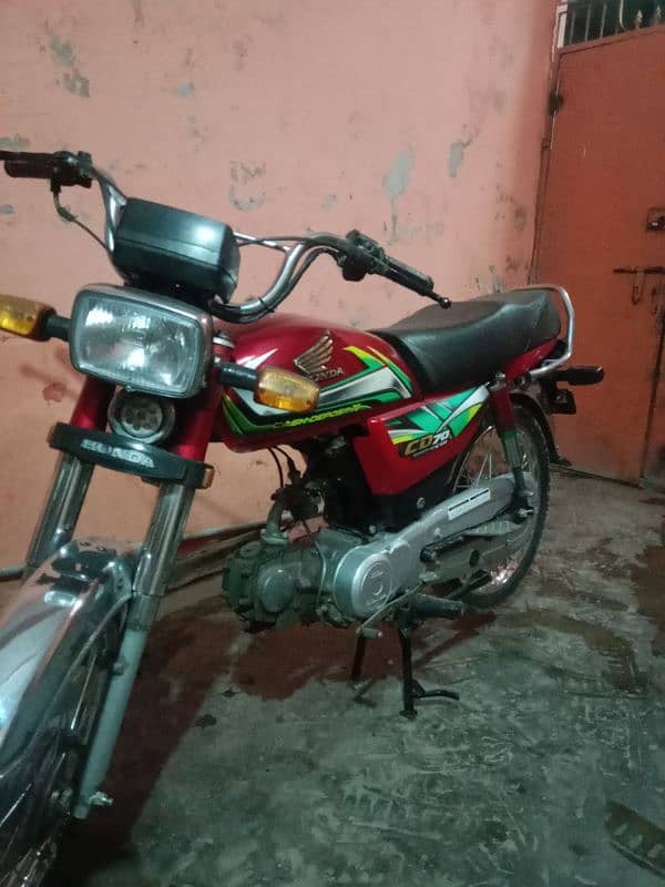 Honda CD 2021 Karachi no 9 month location korangi 6 0