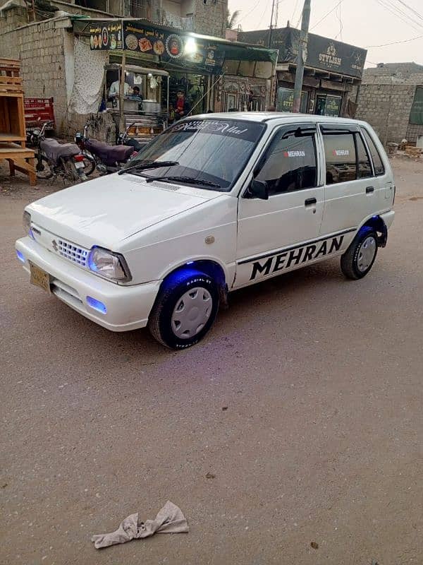 Suzuki Mehran powerful engine v. i. p interior body like new tyre good 2