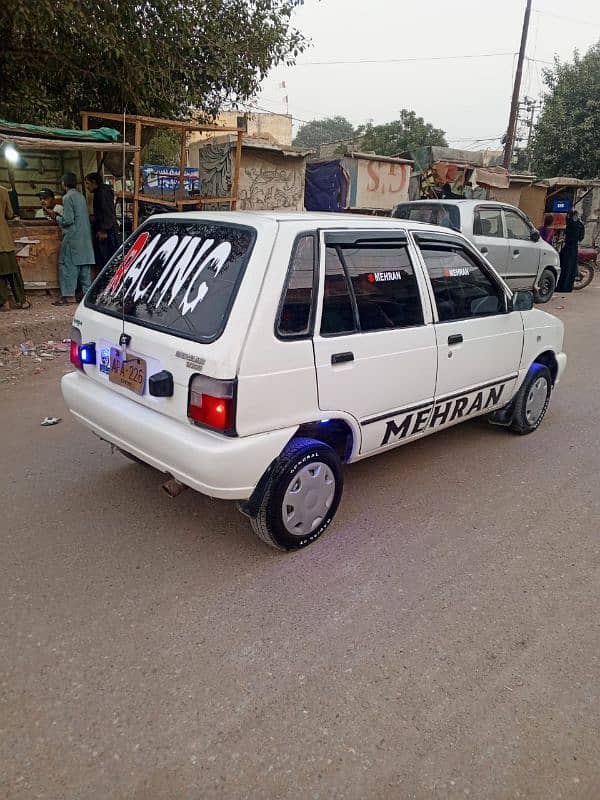 Suzuki Mehran powerful engine v. i. p interior body like new tyre good 9