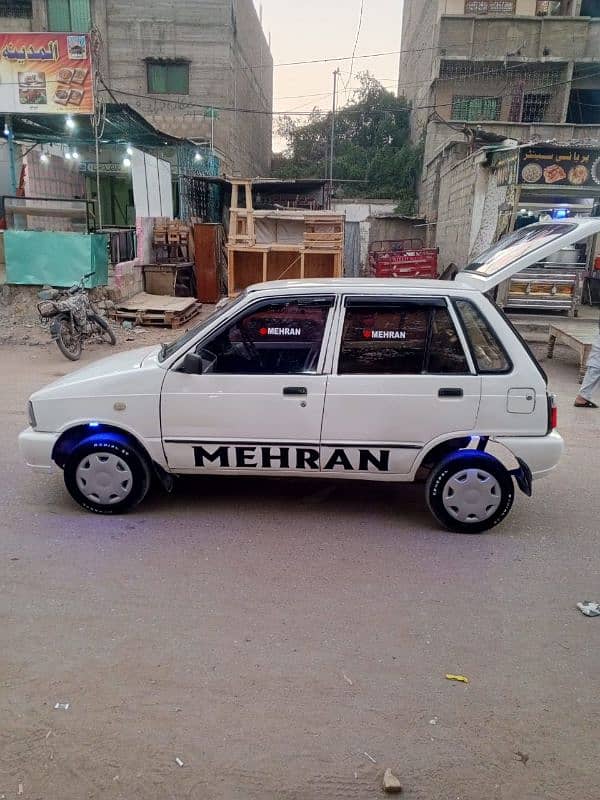 Suzuki Mehran powerful engine v. i. p interior body like new tyre good 10