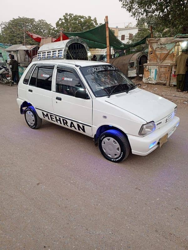 Suzuki Mehran powerful engine v. i. p interior body like new tyre good 14