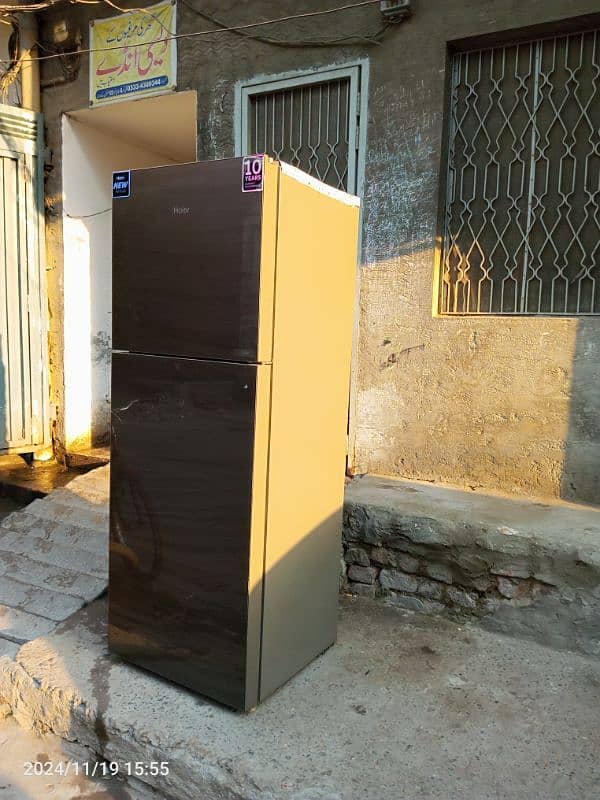 Haier Fridge For sale New Condition ma all ok hai 3