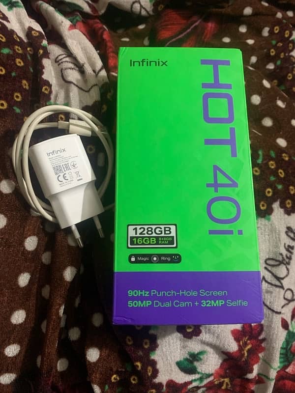 infinix hot 40i 8gb 128gb 4