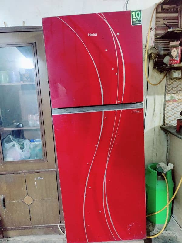 red colour hair refrigerator large size jambo glas door 4