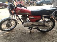 Honda Cg 125 2007 Karachi number