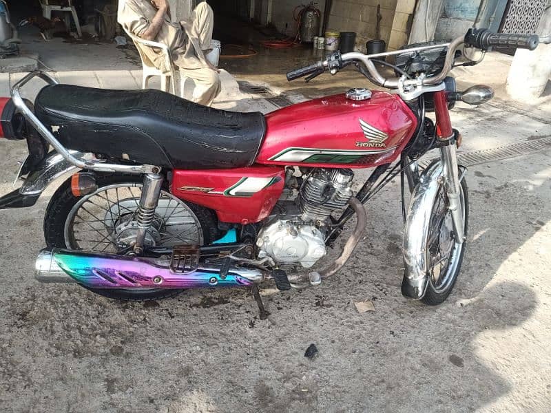 Honda Cg 125 2007 Karachi number 2