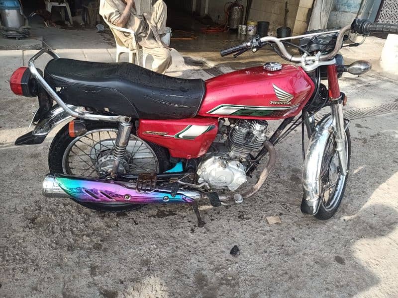 Honda Cg 125 2007 Karachi number 3