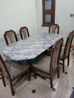 6 chair dinning table