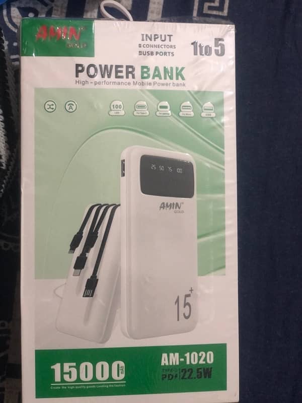 power bank 15000 mh 0