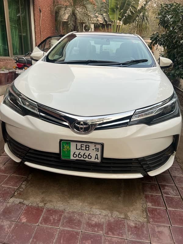 Toyota Altis Grande Full option 2018 17