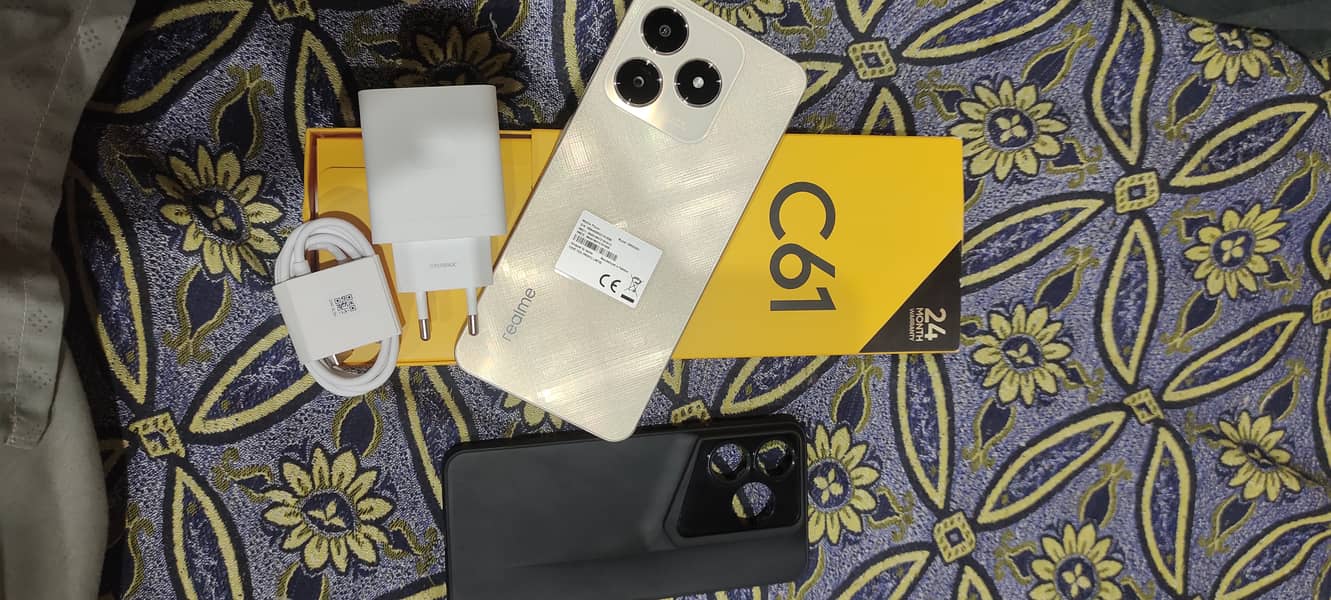 realme c61 brand New 6/128 0